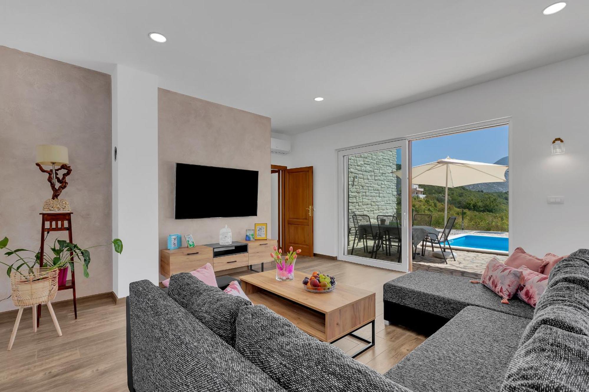 Charming Holiday Home Dolac In Rural Area With Pool Slime Eksteriør billede